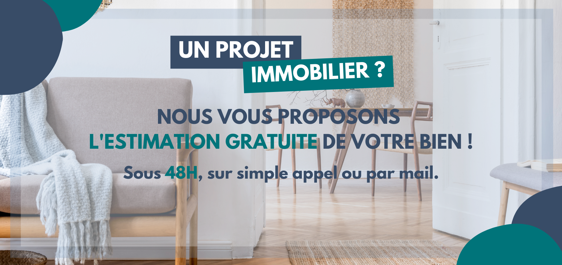 Estimation de votre logement sous 48h