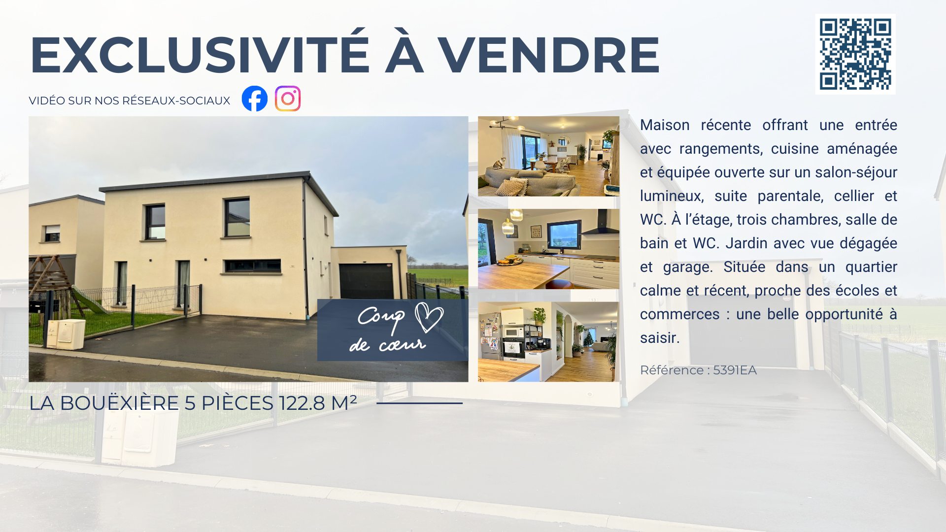 A vendre La Bouëxière 5 Pièces 122.8 m²