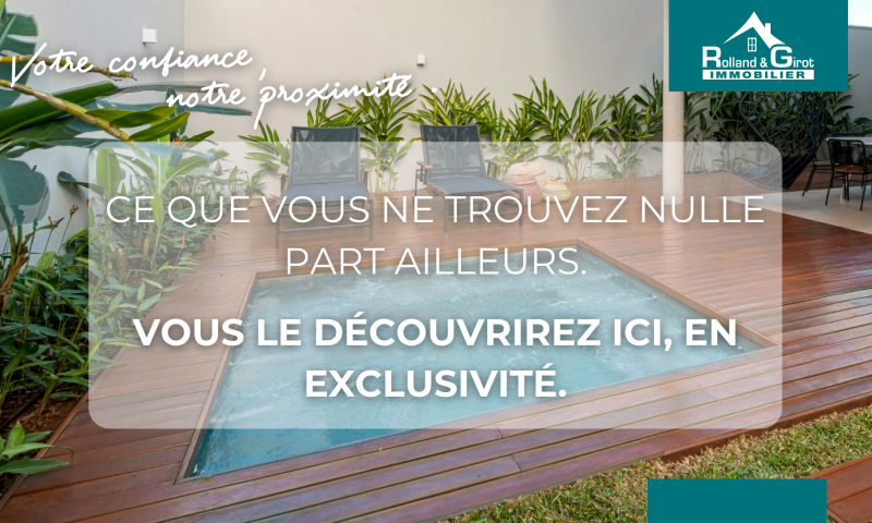 Au Cabinet Rolland & Girot, l’exclusivité fait toute la différence ! Au Cabinet Rolland & Girot, l’exclusivité fait toute la différence !