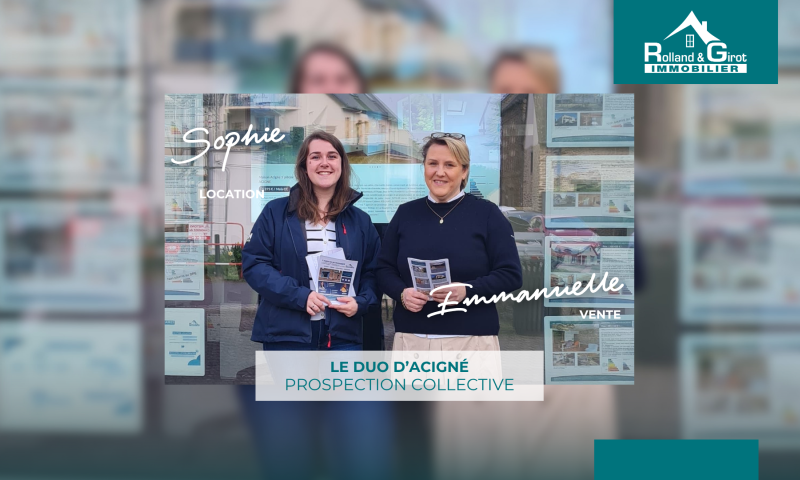 Sophie et Emmanuelle : Agence d'Acigné 